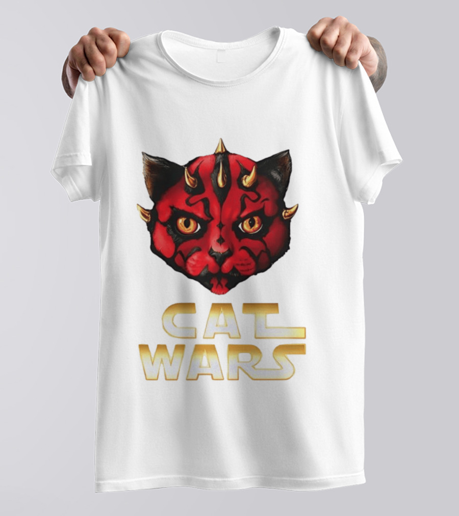Darth Maul Cat Wars Star Wars Quality Comfortable Wear T-Shirt