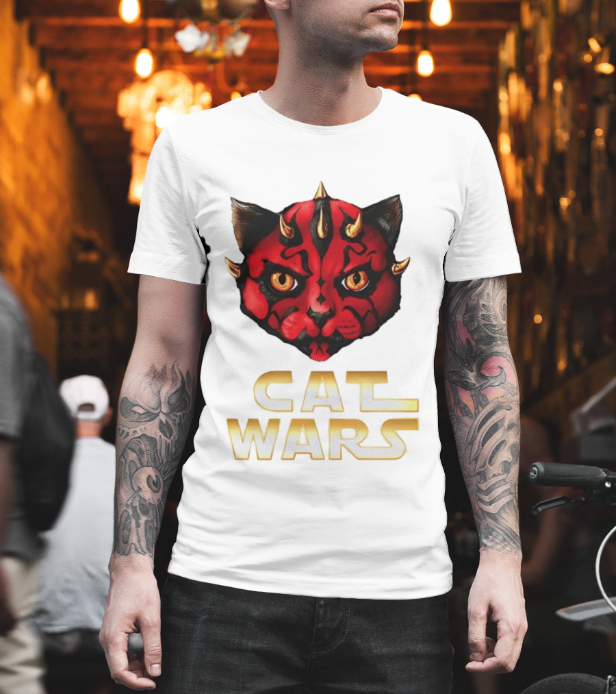 Darth Maul Cat Wars Star Wars Quality Comfortable Wear T-Shirt