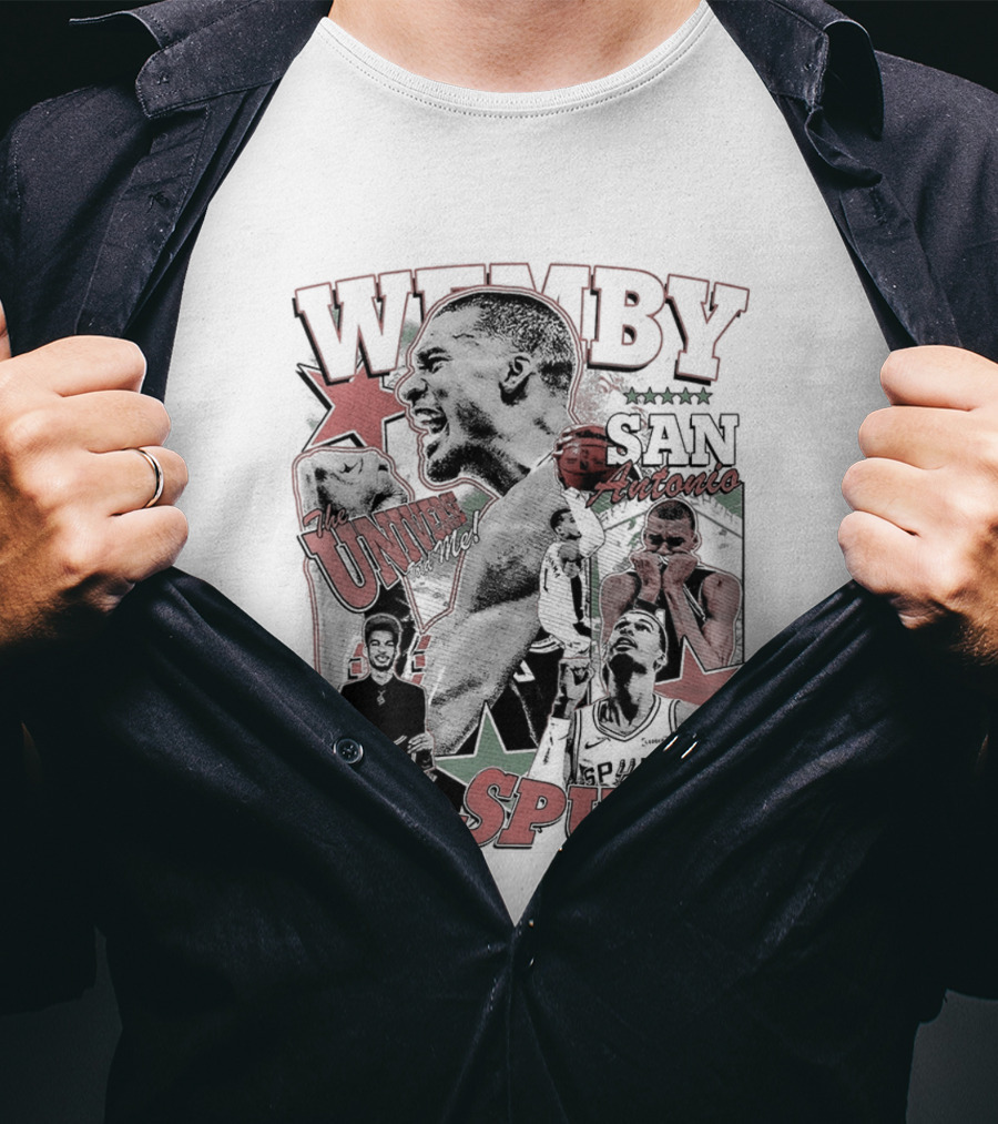 Wemby The Universe San Antonio Spurs 2026 T-Shirt