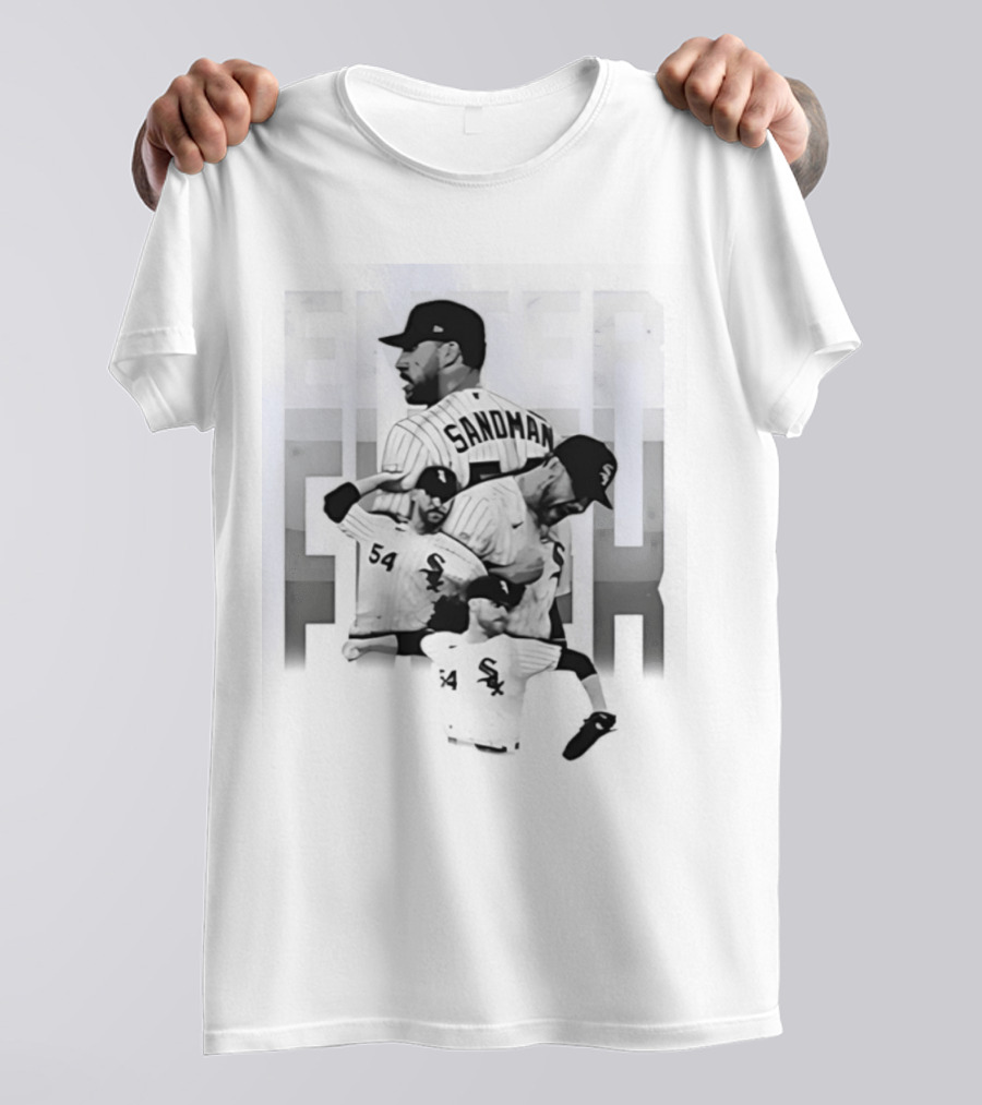 Liam Hendriks Chicago White Sox Enter Sandman MLB Player Sport T-Shirt