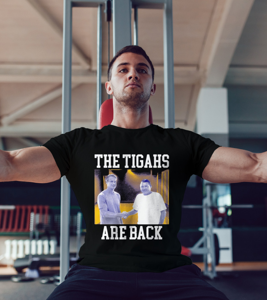 The Tigahs Are Back Brian Kelly Handshake T-Shirt