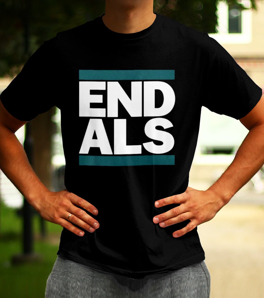 END ALS Seattle Mariners Baseball Support Initiative T-Shirt