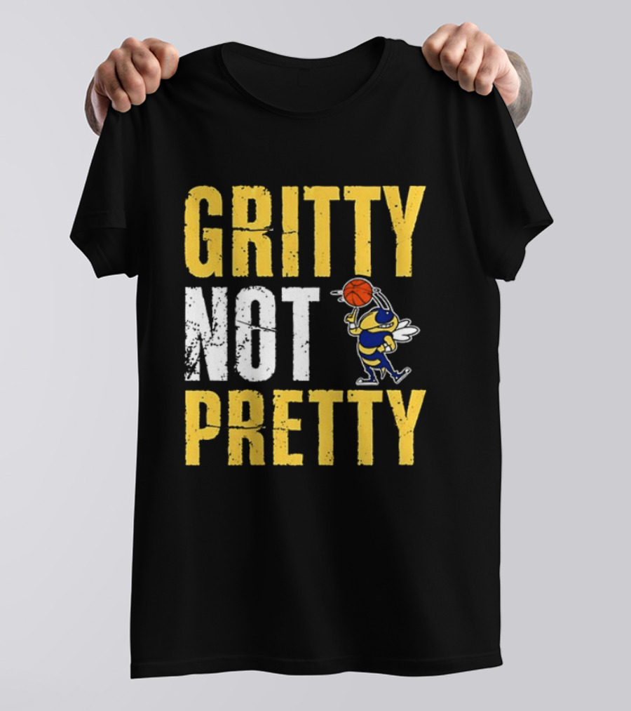 Gritty Not Pretty Georgia Tech Buzz Basketball T-Shirt