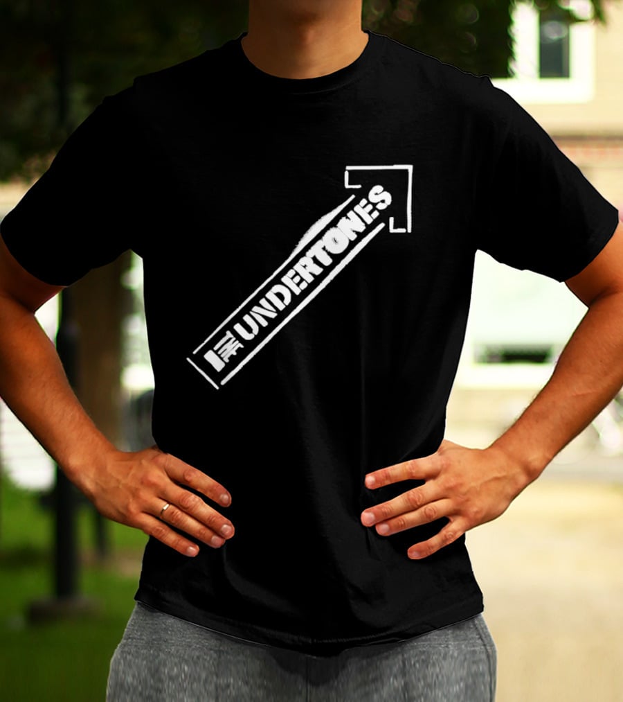 Undertones Stencil Punk Rock Revival Festival Tour 2026 Arrow T-Shirt