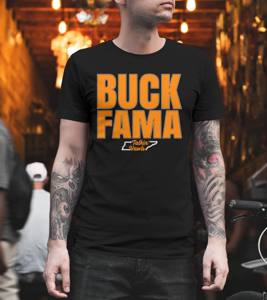 Buck Fama Tennessee Rivals Showdown T-Shirt