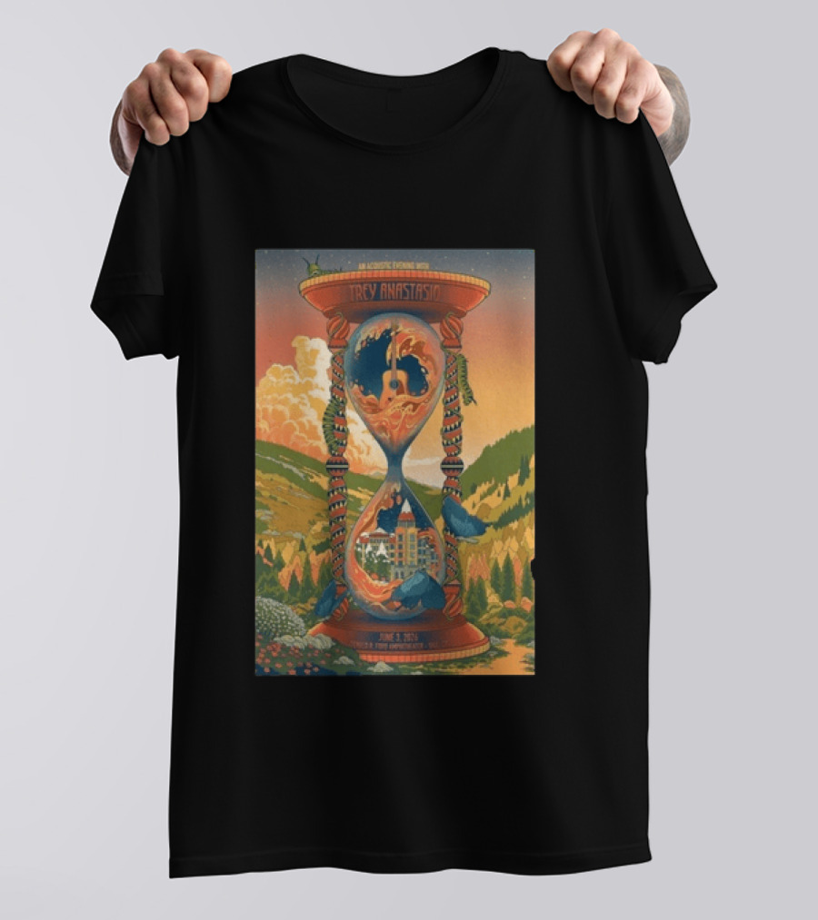 An Acoustic Evening With Trey Anastasio June 03 2026 Vail Colorado Silas Creative Ann Webber Event Print T-Shirt