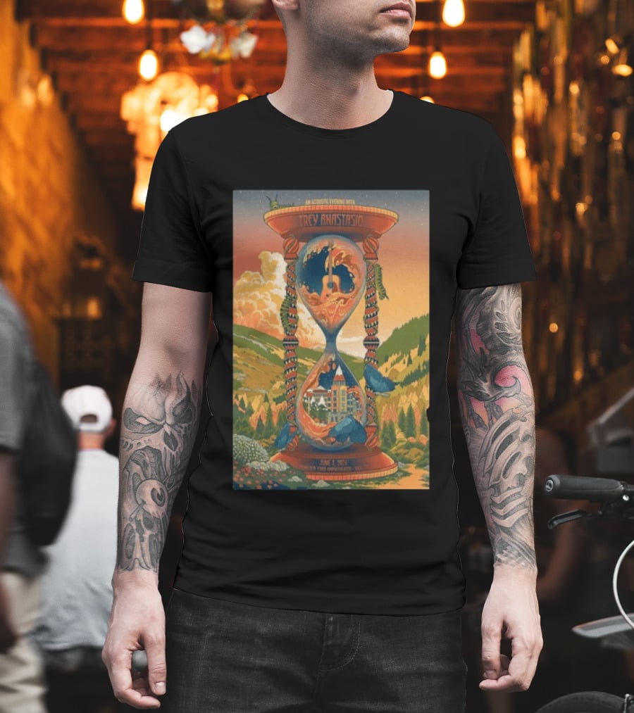 An Acoustic Evening With Trey Anastasio June 03 2026 Vail Colorado Silas Creative Ann Webber Event Print T-Shirt