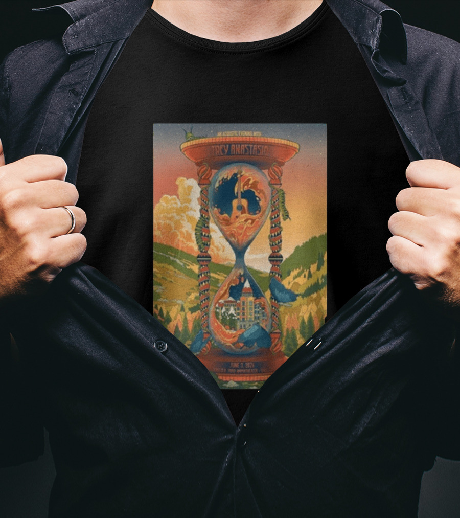 An Acoustic Evening With Trey Anastasio June 03 2026 Vail Colorado Silas Creative Ann Webber Event Print T-Shirt