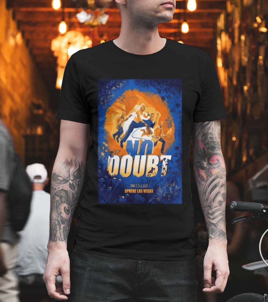 No Doubt June 3 5 6 2026 Sphere Las Vegas Concert Event T-Shirt