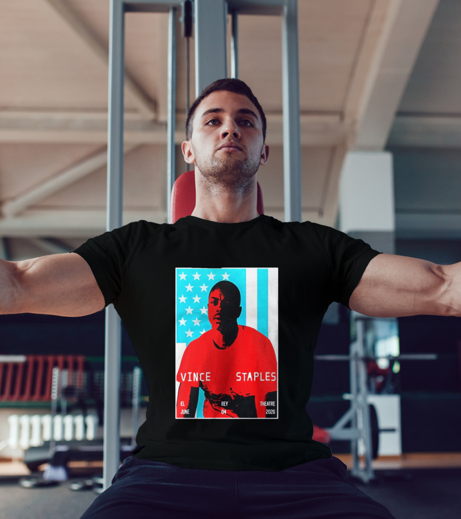 Vince Staples El Rey Theatre Los Angeles June 4 2026 T-Shirt