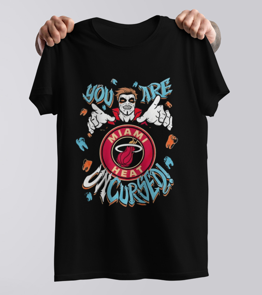 WWE Danhausen Miami Heat You Are Uncursed T-Shirt