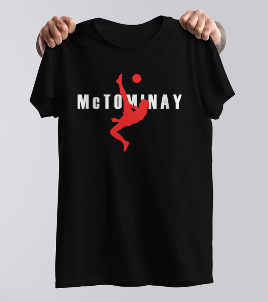 McTominay Overhead Kick Scotland Football T-Shirt