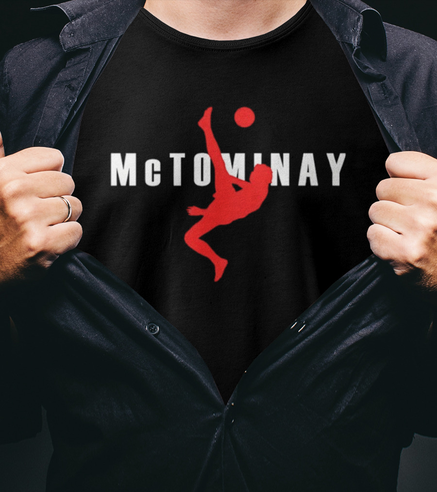 McTominay Overhead Kick Scotland Football T-Shirt