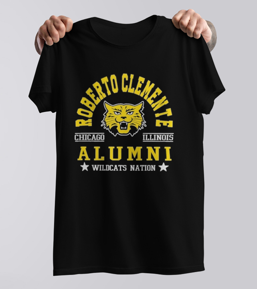 Roberto Clemente Chicago Illinois Wildcats Alumni Nation T-Shirt