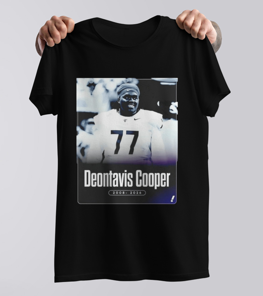 Deontavis Cooper 2008 2026 Nike 77 T-Shirt
