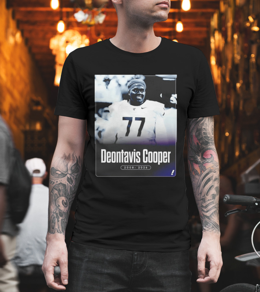 Deontavis Cooper 2008 2026 Nike 77 T-Shirt