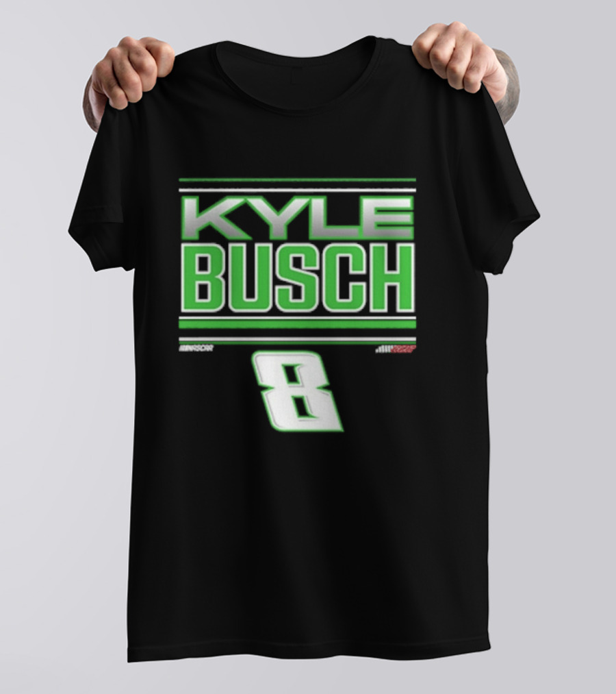 Kyle Busch Number 8 Racing Nascar T-Shirt