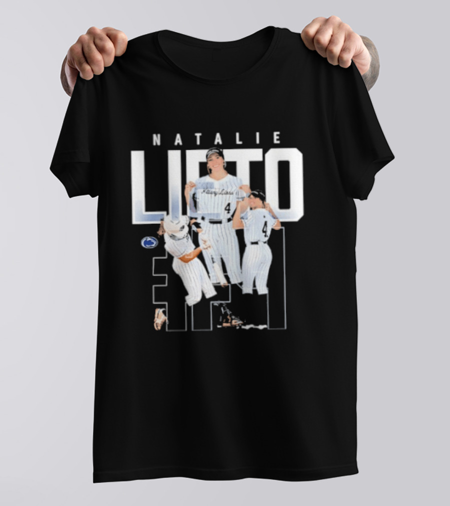 Natalie Lieto Penn State NCAA Softball Team Celebration T-Shirt