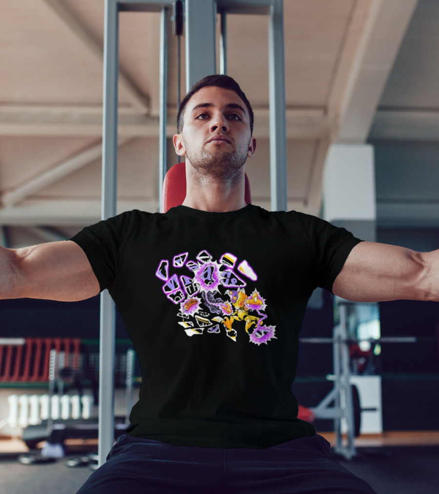 Wizards Of The Coast Pokémon Psychic Type Energy Symbol With Pikachu T-Shirt