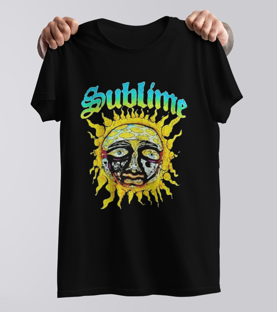 Sublime Sun Artwork Netherlands UK Tour 2026 T-Shirt