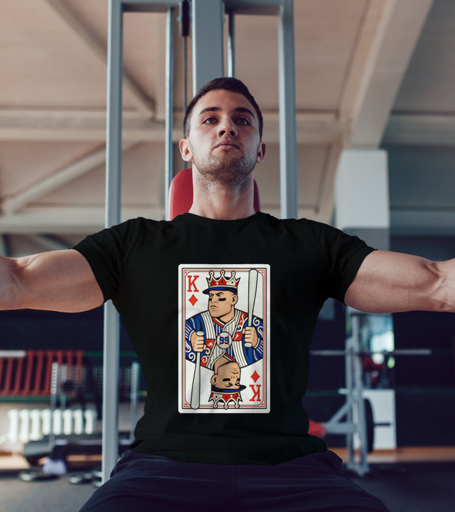 Aaron Judge New York Yankees King Of Diamonds 99 Batting Legend T-Shirt