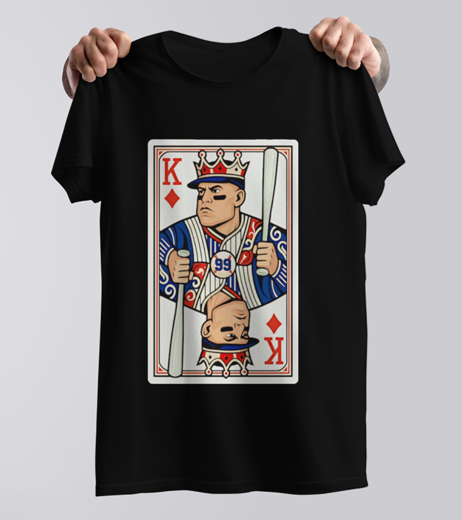 Aaron Judge New York Yankees King Of Diamonds 99 Batting Legend T-Shirt