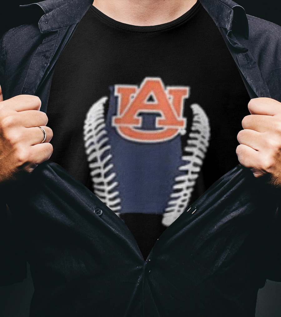 Auburn Tigers Baseball 2026 UA Logo Sports T-Shirt