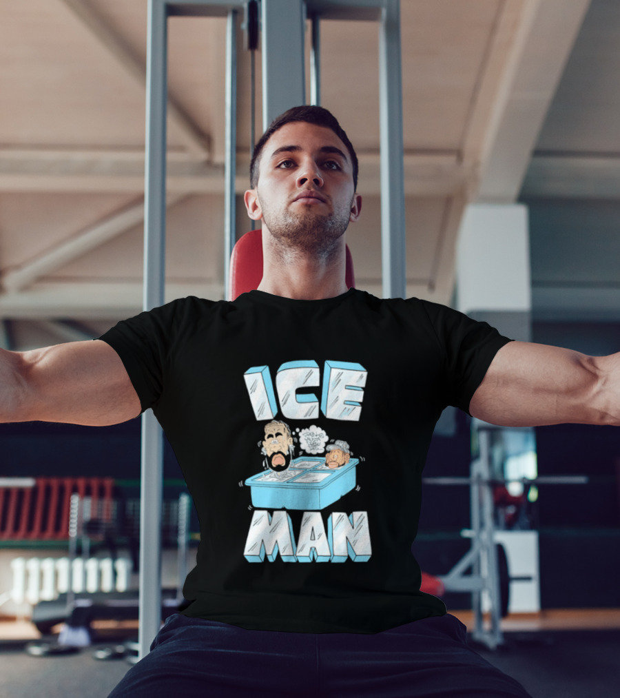Iceman Fronko Musta Drew Diss Caricature Drake T-Shirt