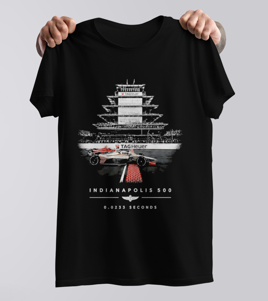Indianapolis 500 0.0233 Seconds Tagheuer Racing T-Shirt