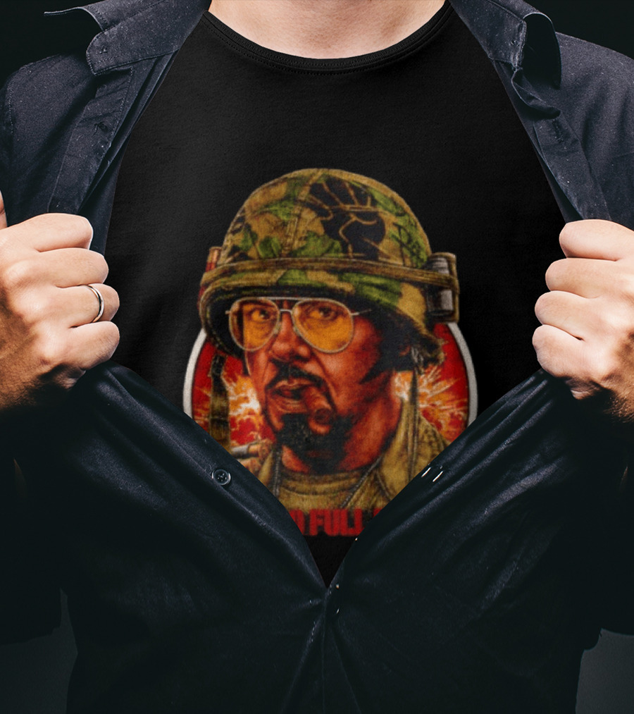 Kirk Lazarus Tropic Thunder Never Go Full Retard T-Shirt