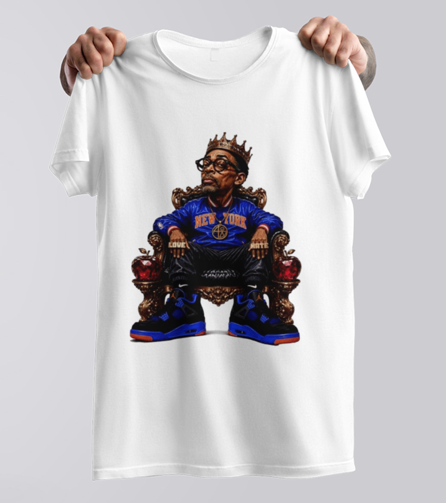 Spike Lee New York Knicks NBA Basketball Love Hate T-Shirt