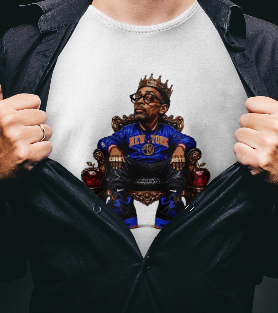 Spike Lee New York Knicks NBA Basketball Love Hate T-Shirt
