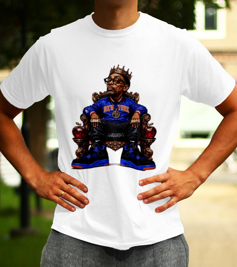 Spike Lee New York Knicks NBA Basketball Love Hate T-Shirt