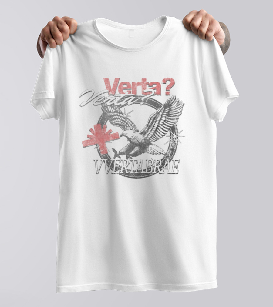 Verta Verta? Vvertabrae Eagle Bird T-Shirt