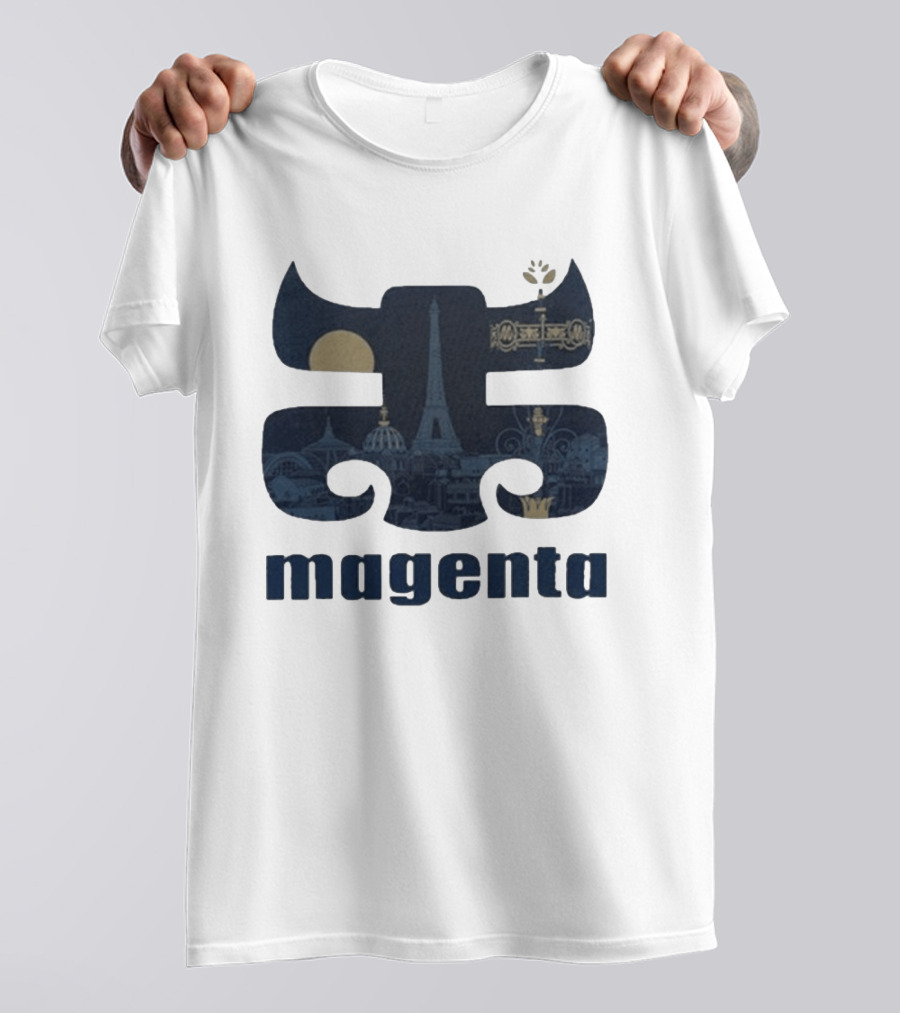Magenta Skateboards Magenpath Ipath Eiffel Tower Paris Collab T-Shirt