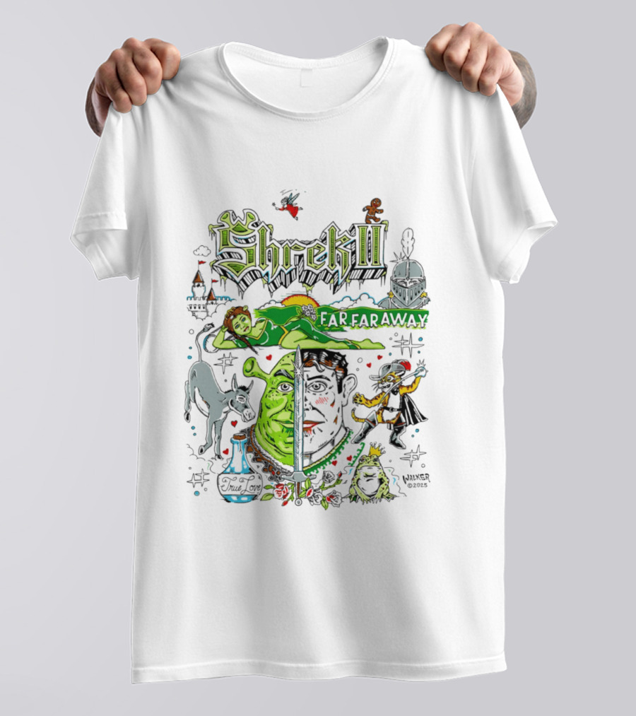 Shrek II Far Far Away True Love Adventure Winter 2023 T-Shirt