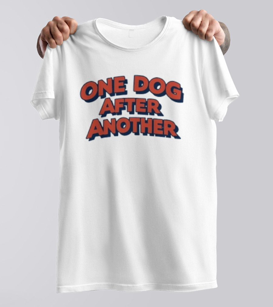 OKC Thunder One Dog After Another Sports Fan T-Shirt