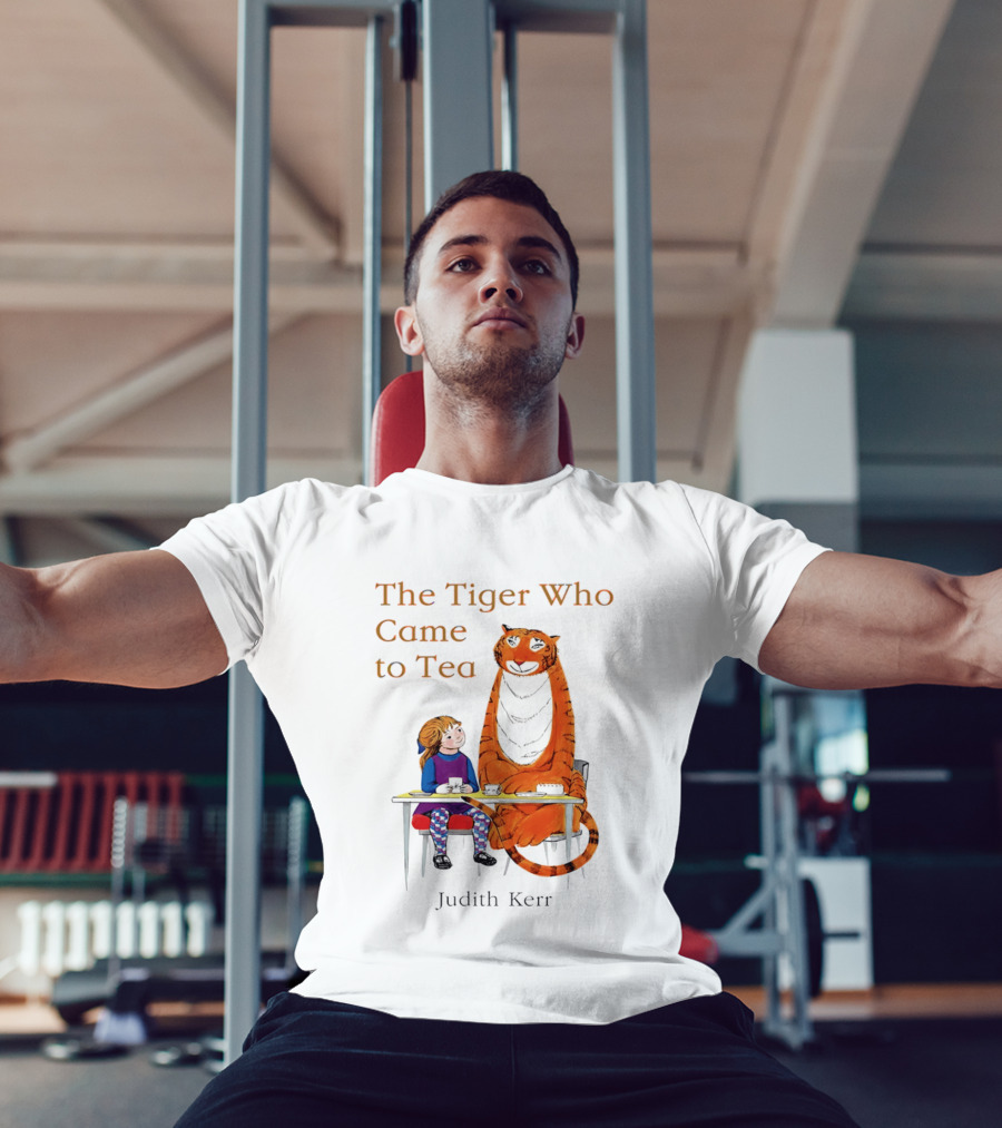 The Tiger Who Came To Tea Book Judith Kerr T-Shirt