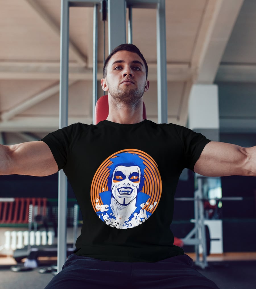 Danhausen WWE New York Knicks Basketball Uncursed Very Nice Very Evil Fan T-Shirt