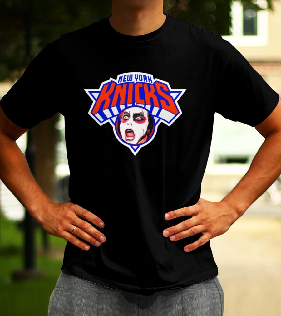 Danhausen WWE New York Knicks NBA Basketball T-Shirt