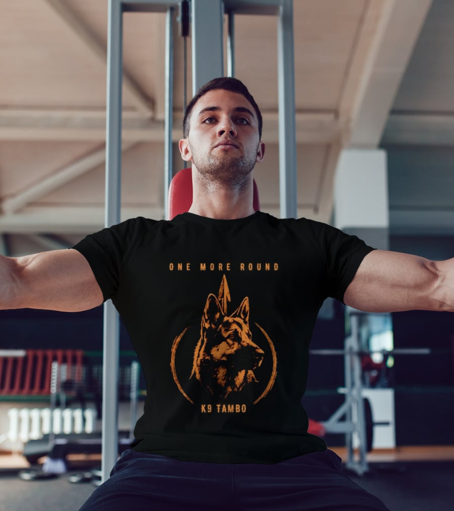 One More Round German Shepherd K9 Tactical Tambo T-Shirt