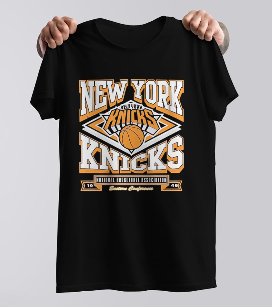New York Knicks 1946 National Basketball Association Eastern Conference Heritage 2026 Season T-Shirt