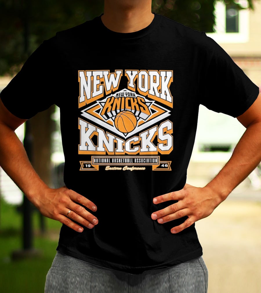 New York Knicks 1946 National Basketball Association Eastern Conference Heritage 2026 Season T-Shirt