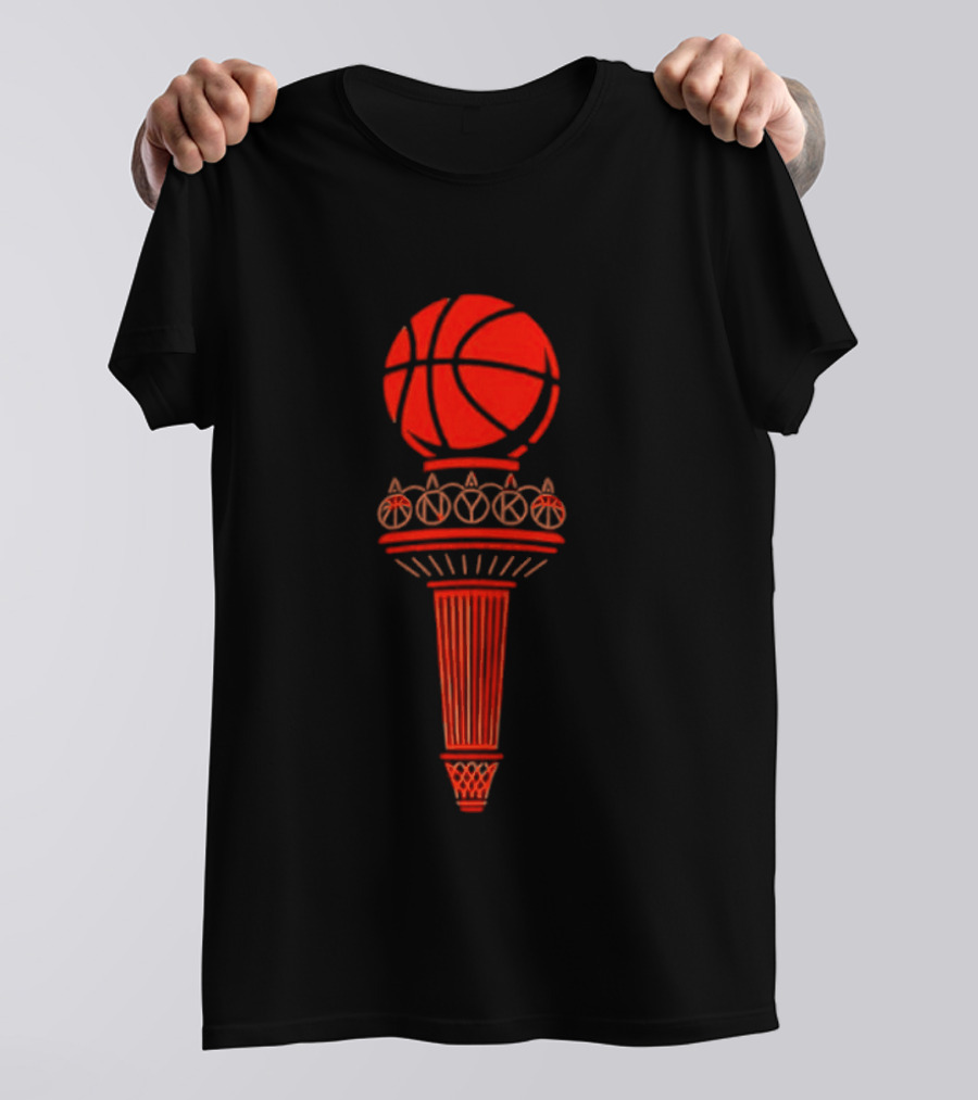 New York Knicks Basketball Torch T-Shirt