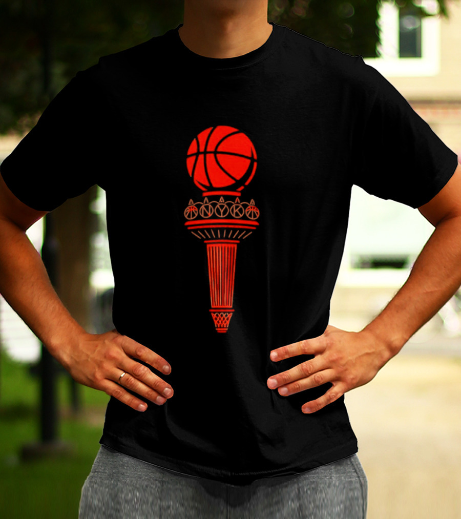 New York Knicks Basketball Torch T-Shirt