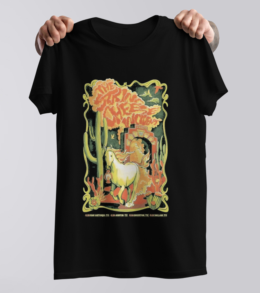 The String Cheese Incident Horse Cacti May 30 2026 Houston TX T-Shirt