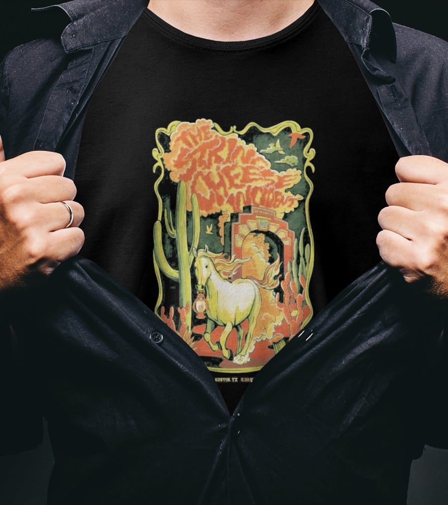 The String Cheese Incident Horse Cacti May 30 2026 Houston TX T-Shirt