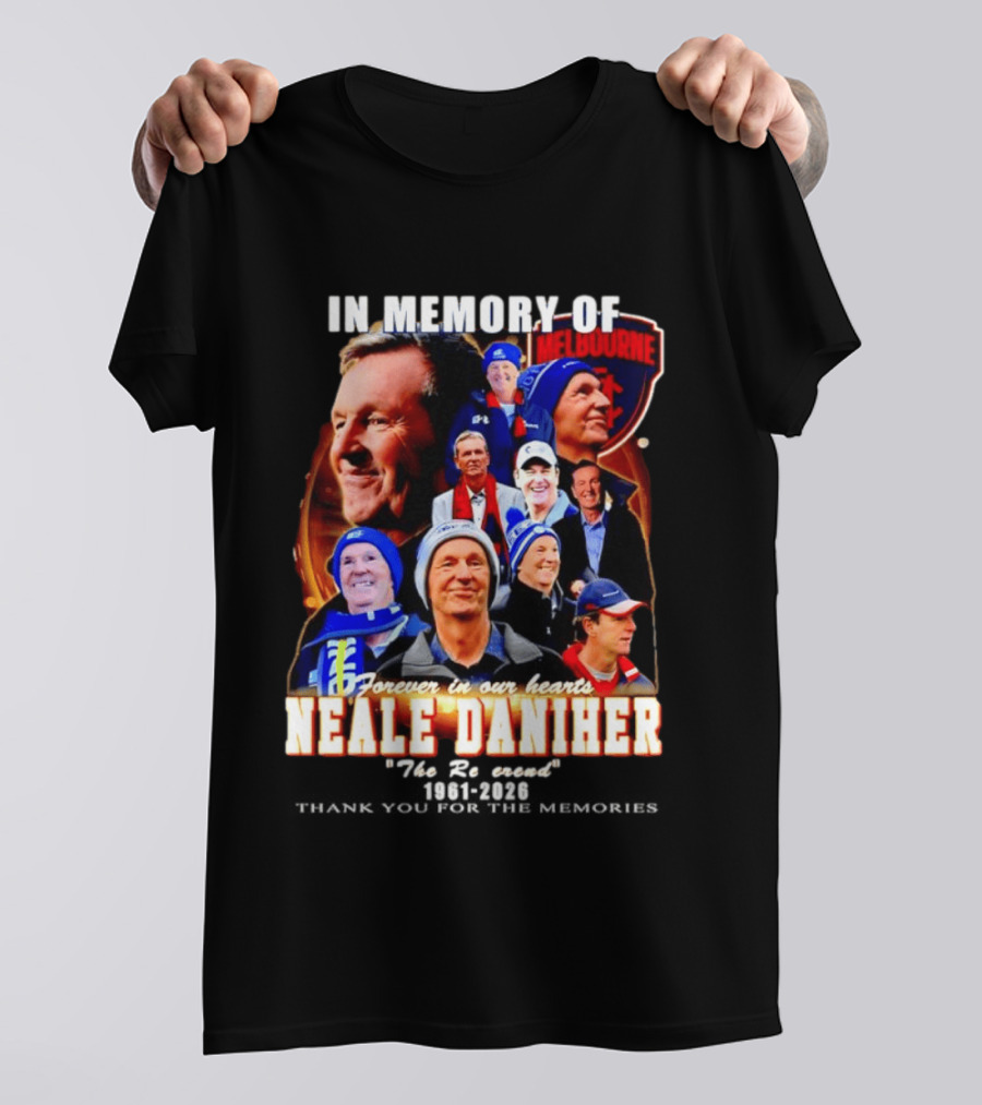 In Memory Of Melbourne Neale Daniher Forever In Our Hearts "The Reverend T-Shirt