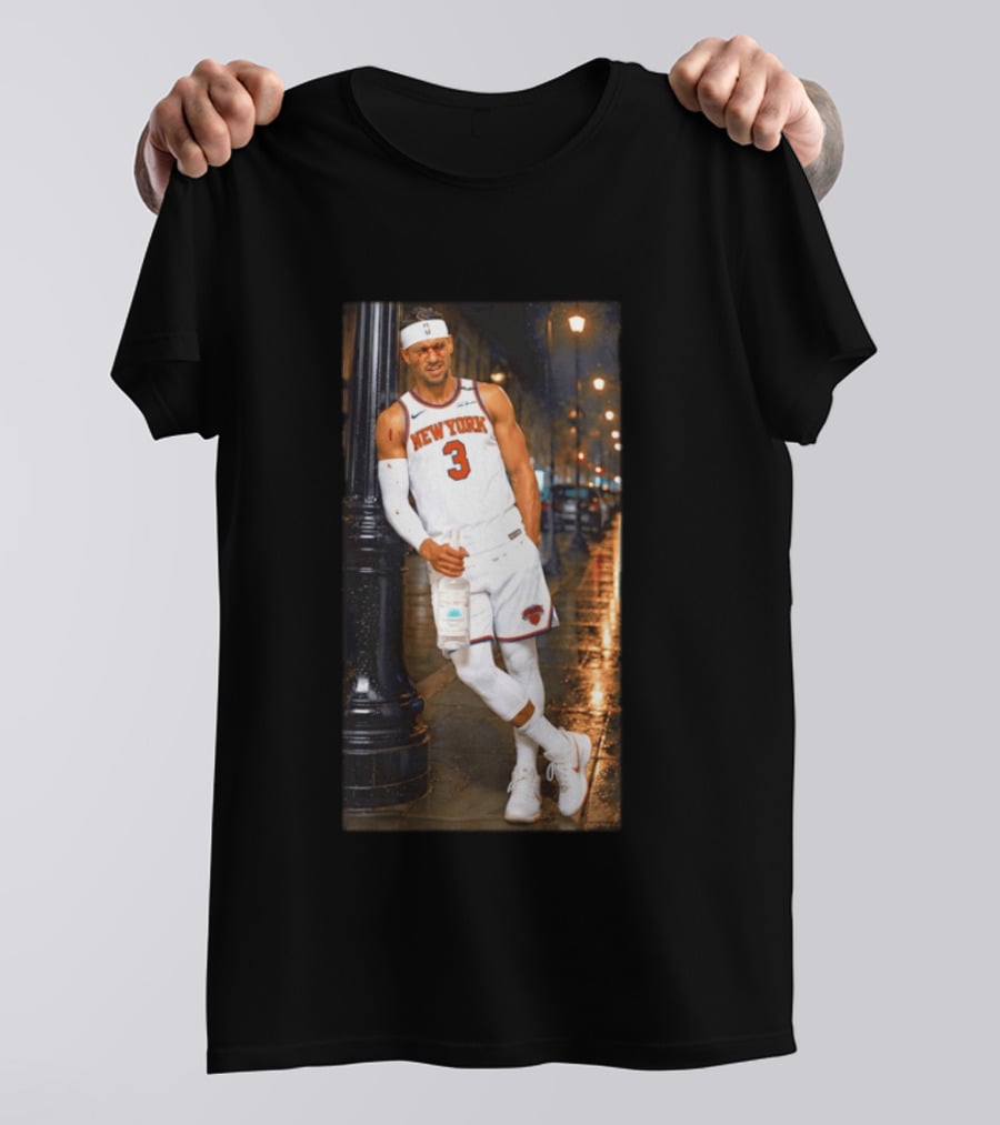 New York Knicks Josh Hart Number 3 NBA Basketball T-Shirt