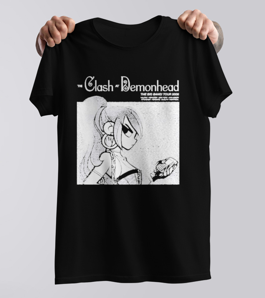 The Clash At Demonhead Tour 2006 Scott Pilgrim Vol 3 Infinite Sadness 20th Anniversary T-Shirt